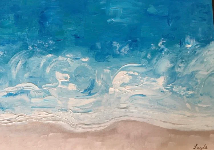 Surf in Turquoise Light