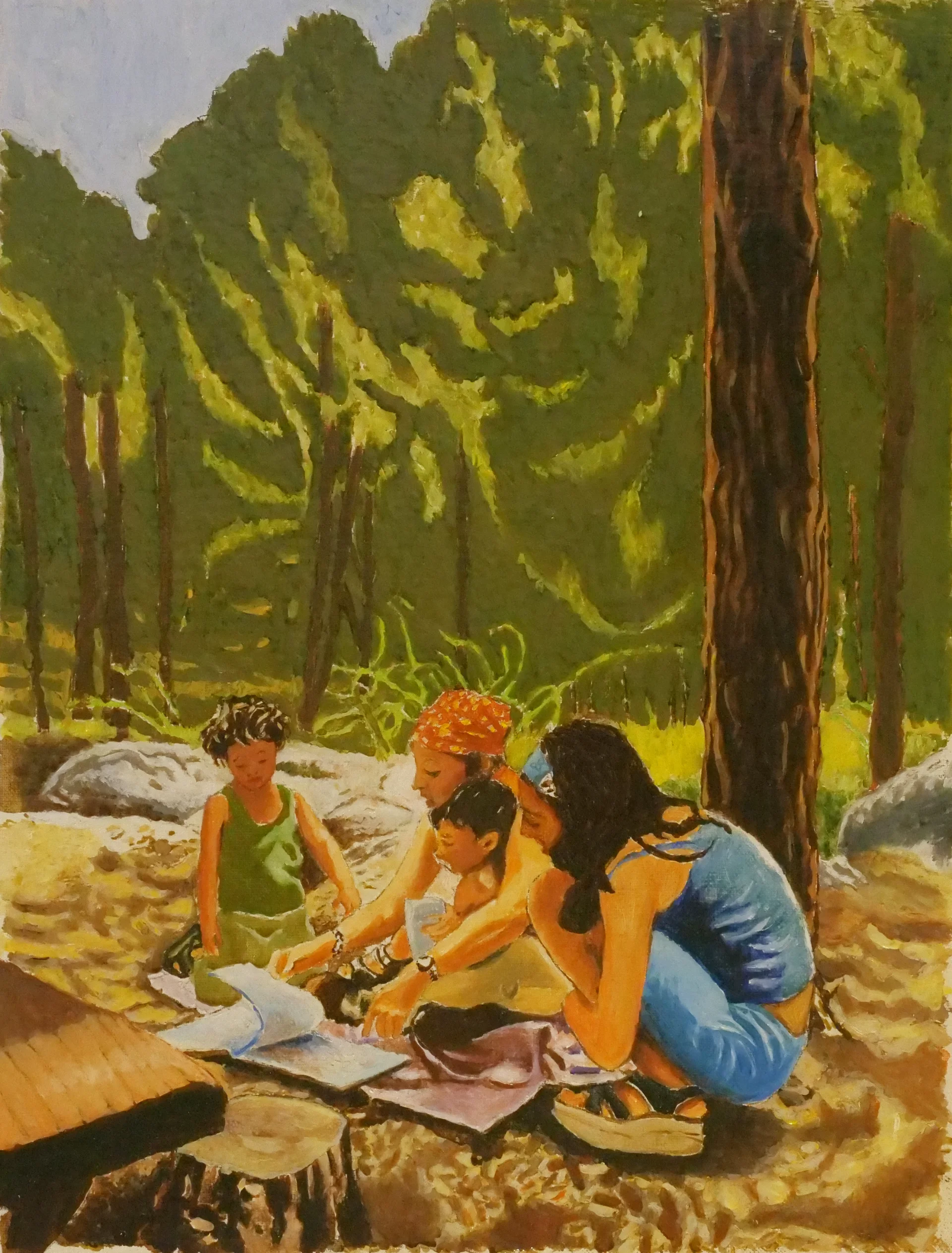 Forest Picnic Pause