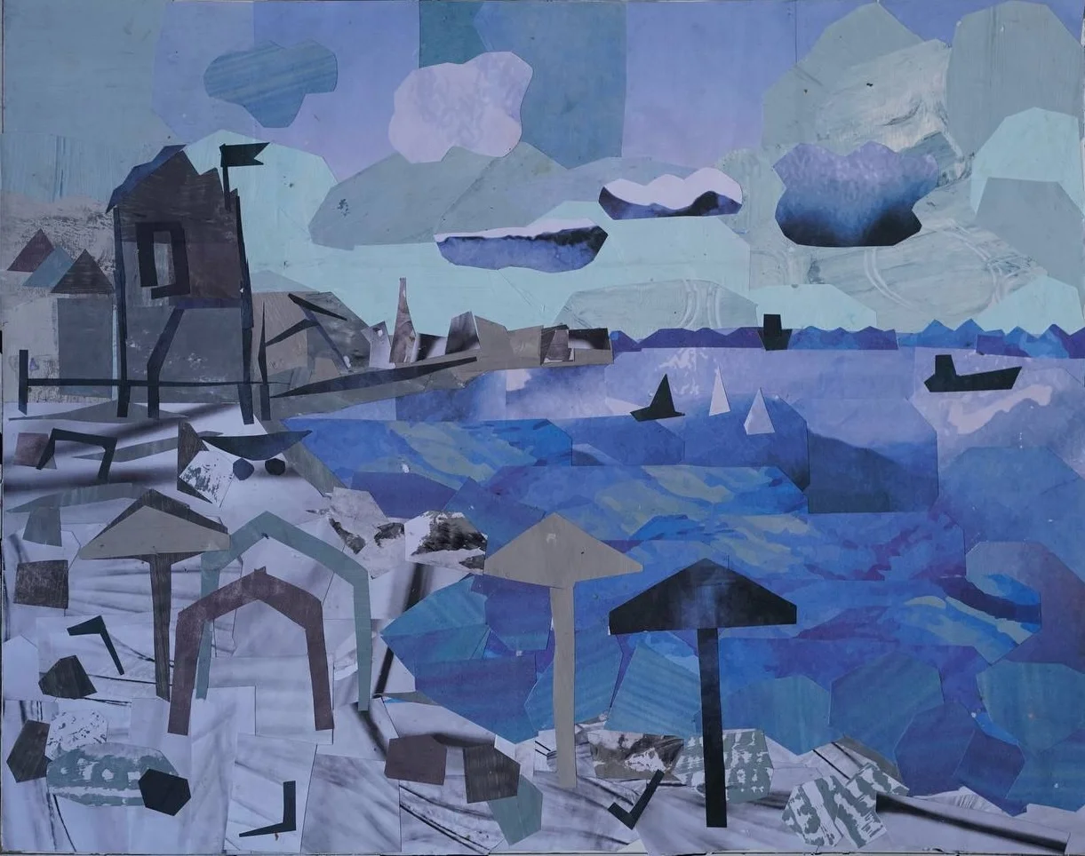 Blue seascape, 2025