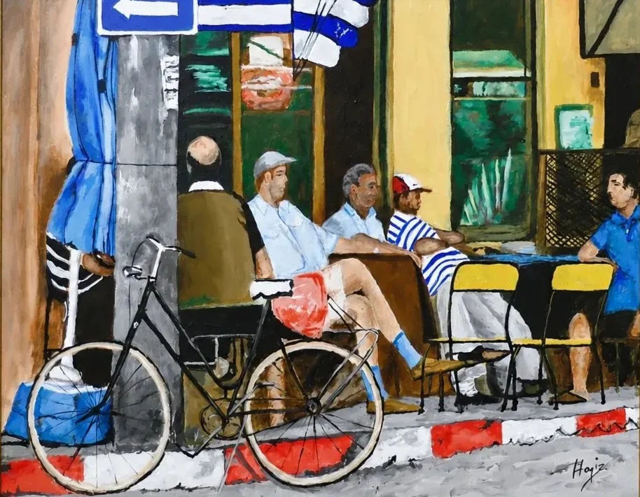 Street Café Gathering