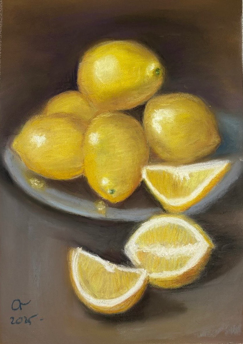 Lemons in a bowl