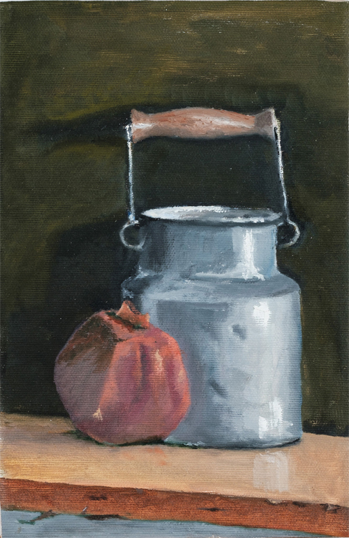 A Milk Jug and a Pomegranate
