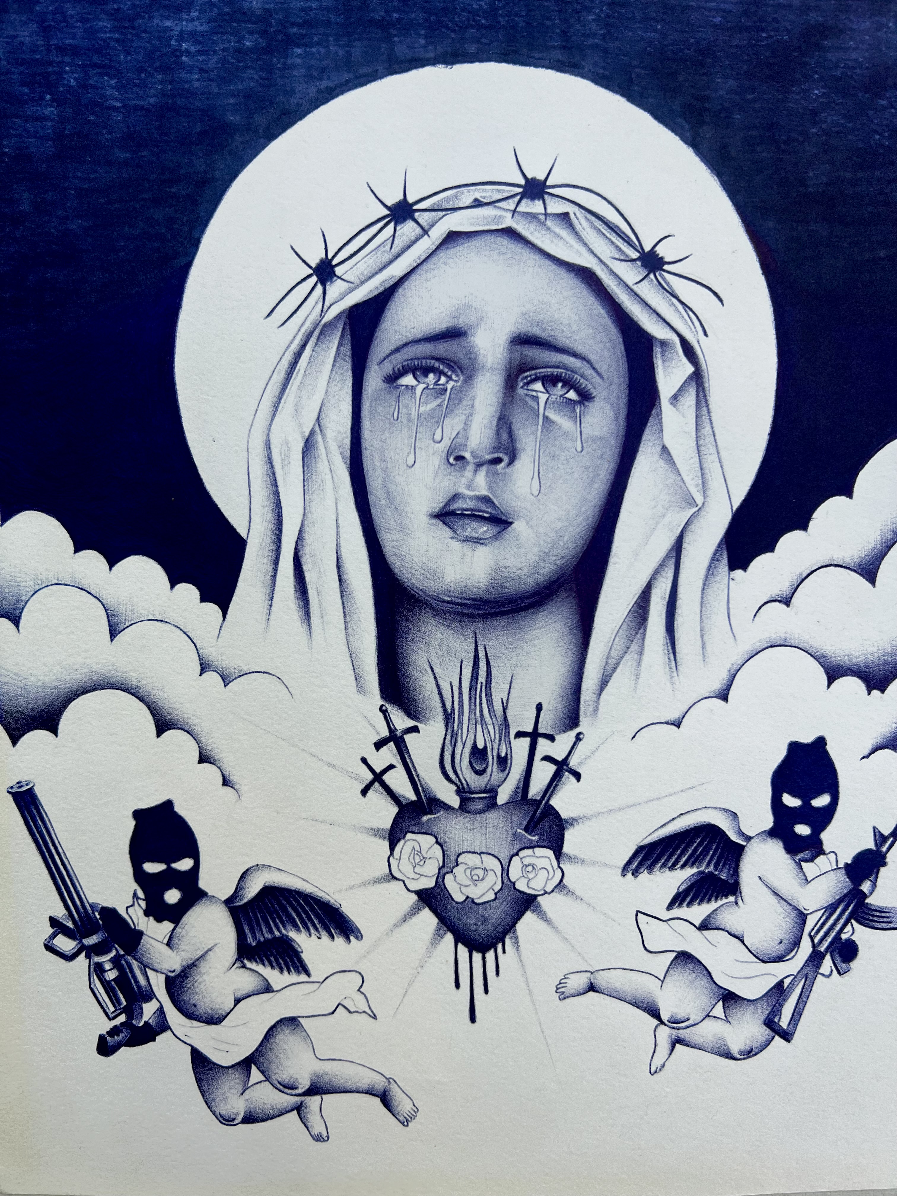 Broken heart in heaven
