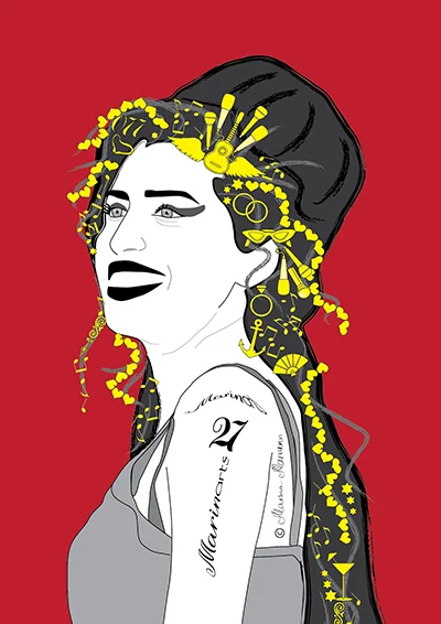 The singer Amy