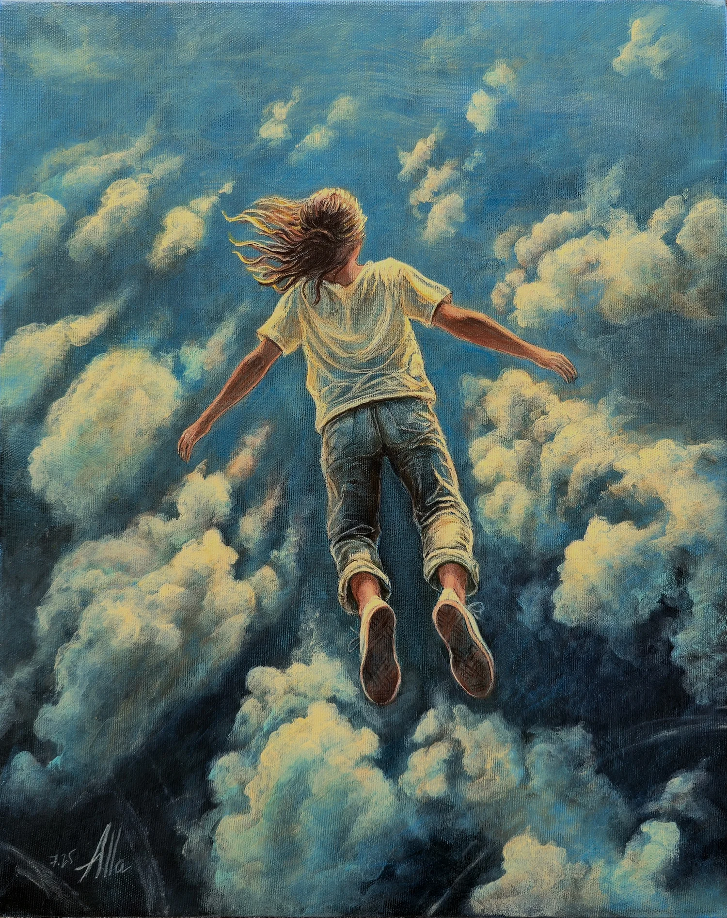 Favorite Lucid Dream – Symbolist Surreal Portrait