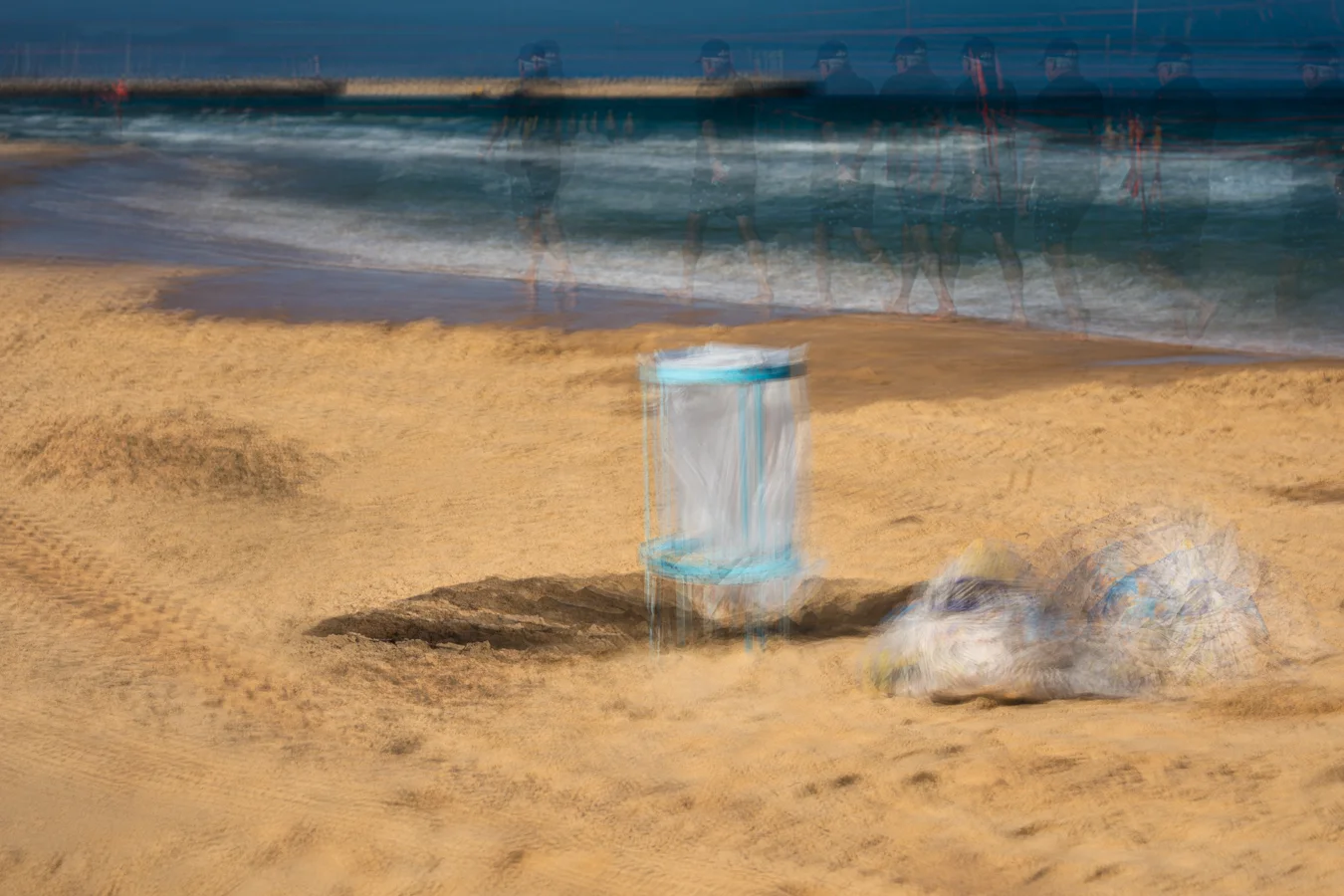 אשפה בהמתנה