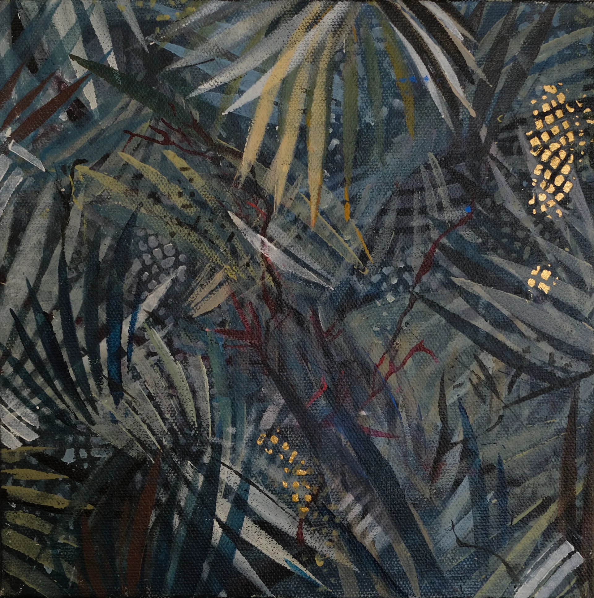 Tangle in Blue - I	
