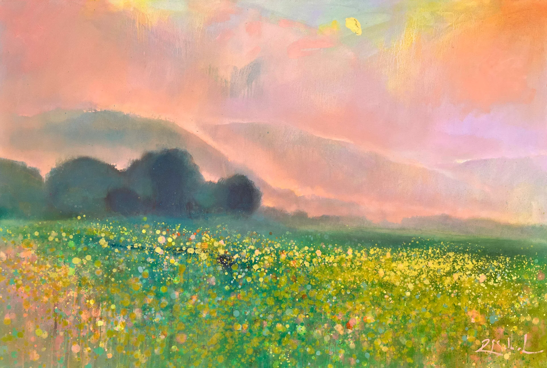 Dusk, HaEllah Valley