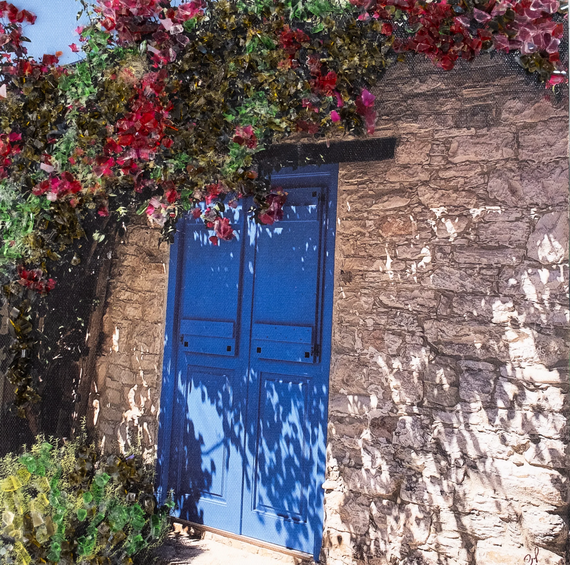 דלת כחולה