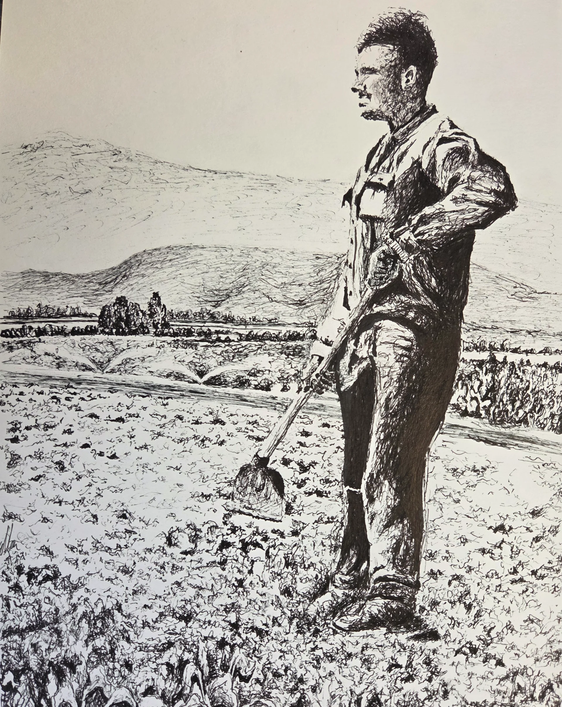 Jacob in the Vegetable Garden, 1962