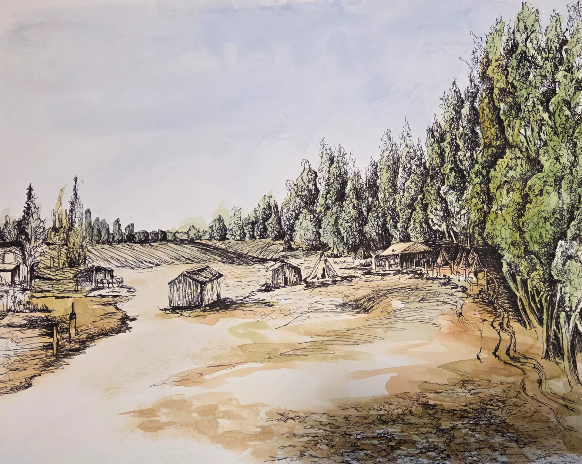 The founding of Kibbutz Sa'ad 1947