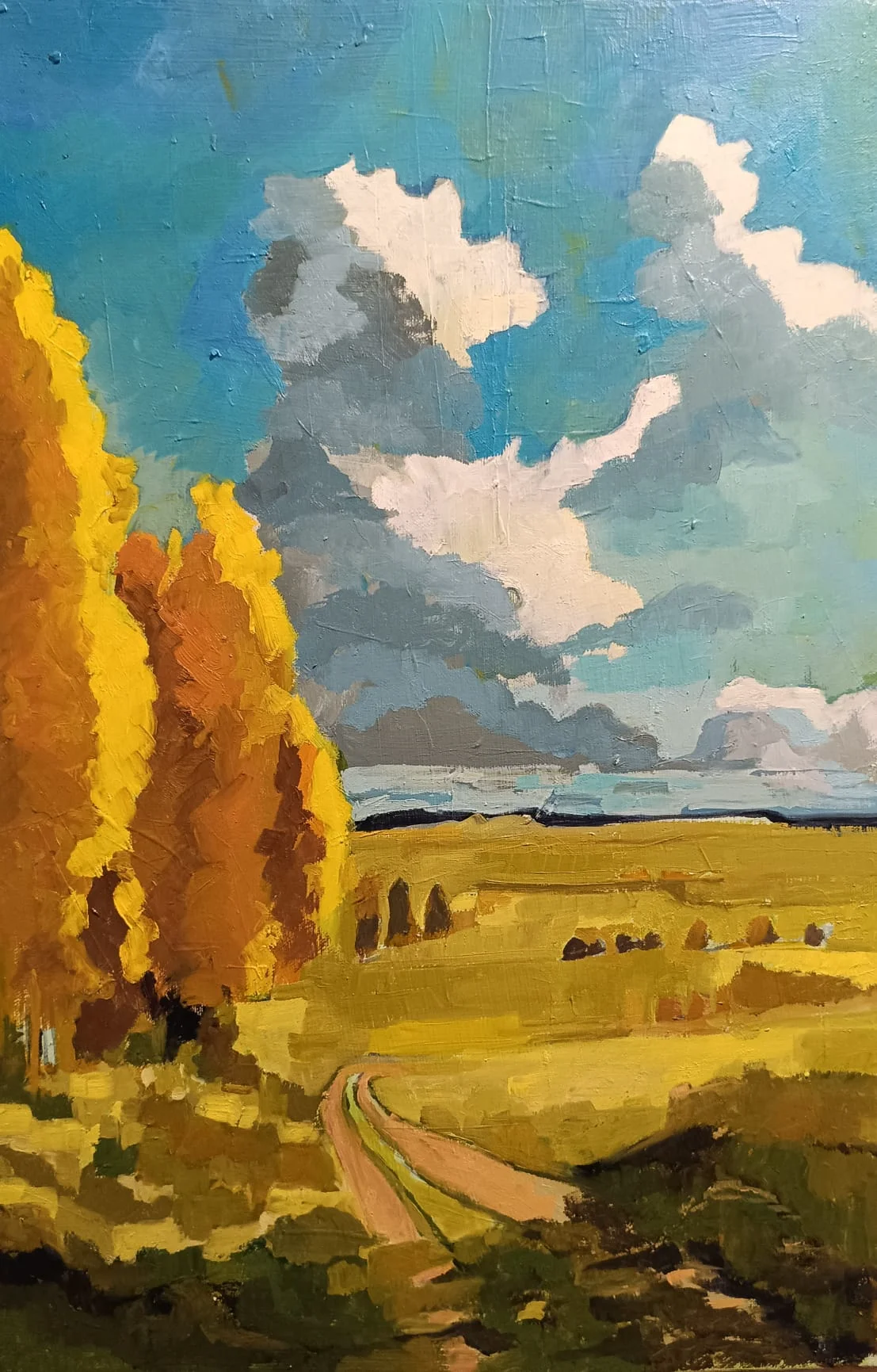 "Golden Path to the Horizon"