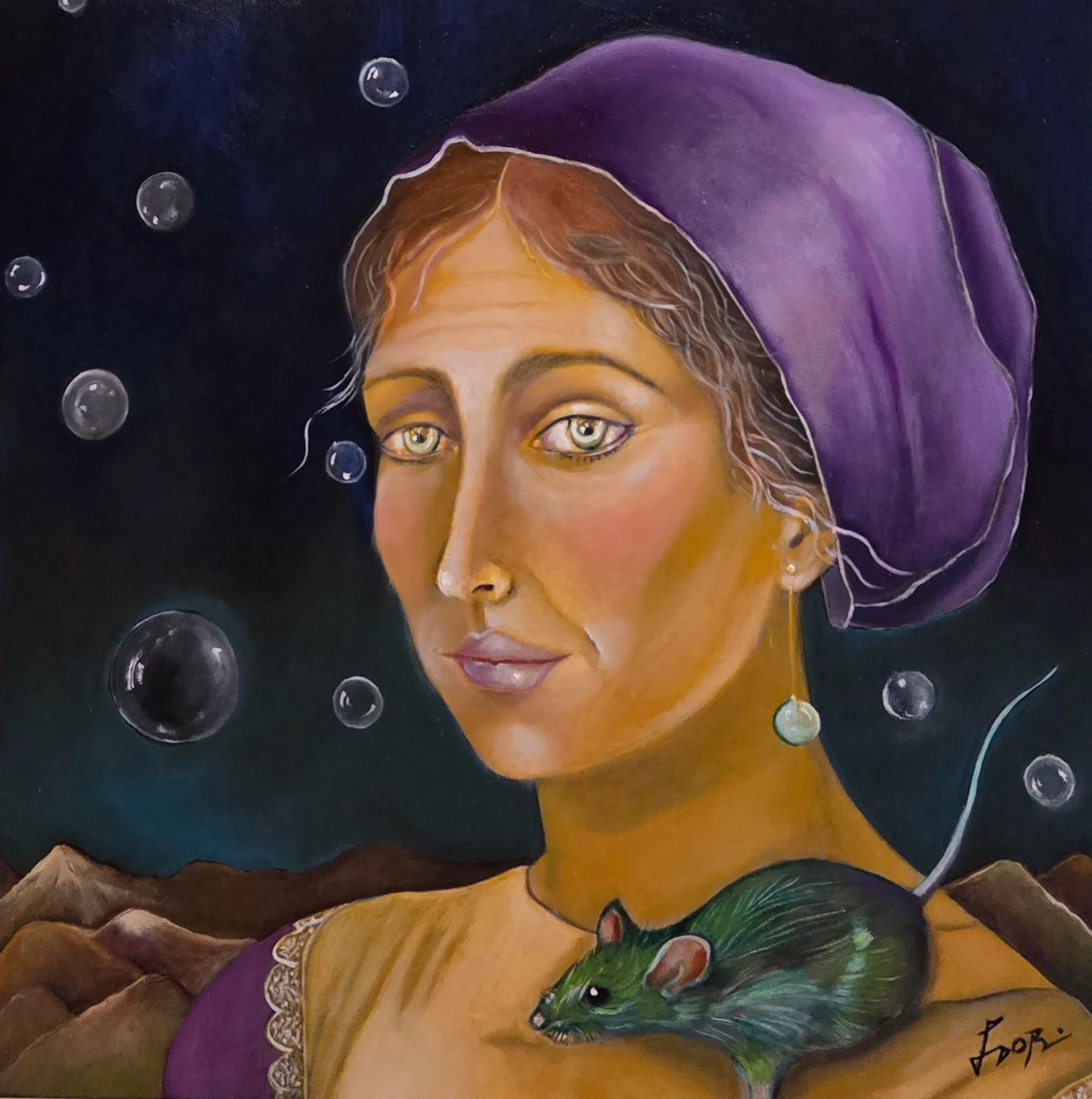 Mrs. Margot and the Green Friend