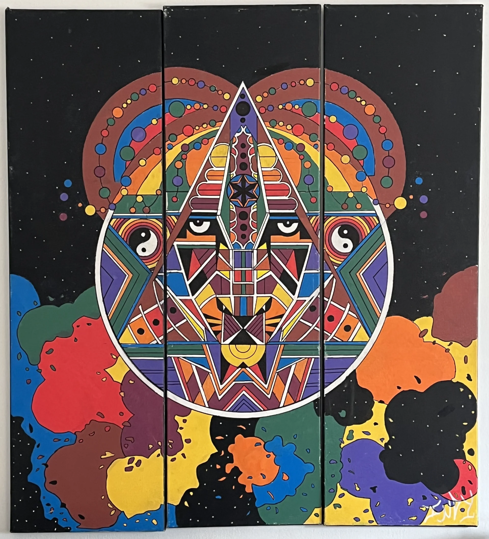 the lion mandala