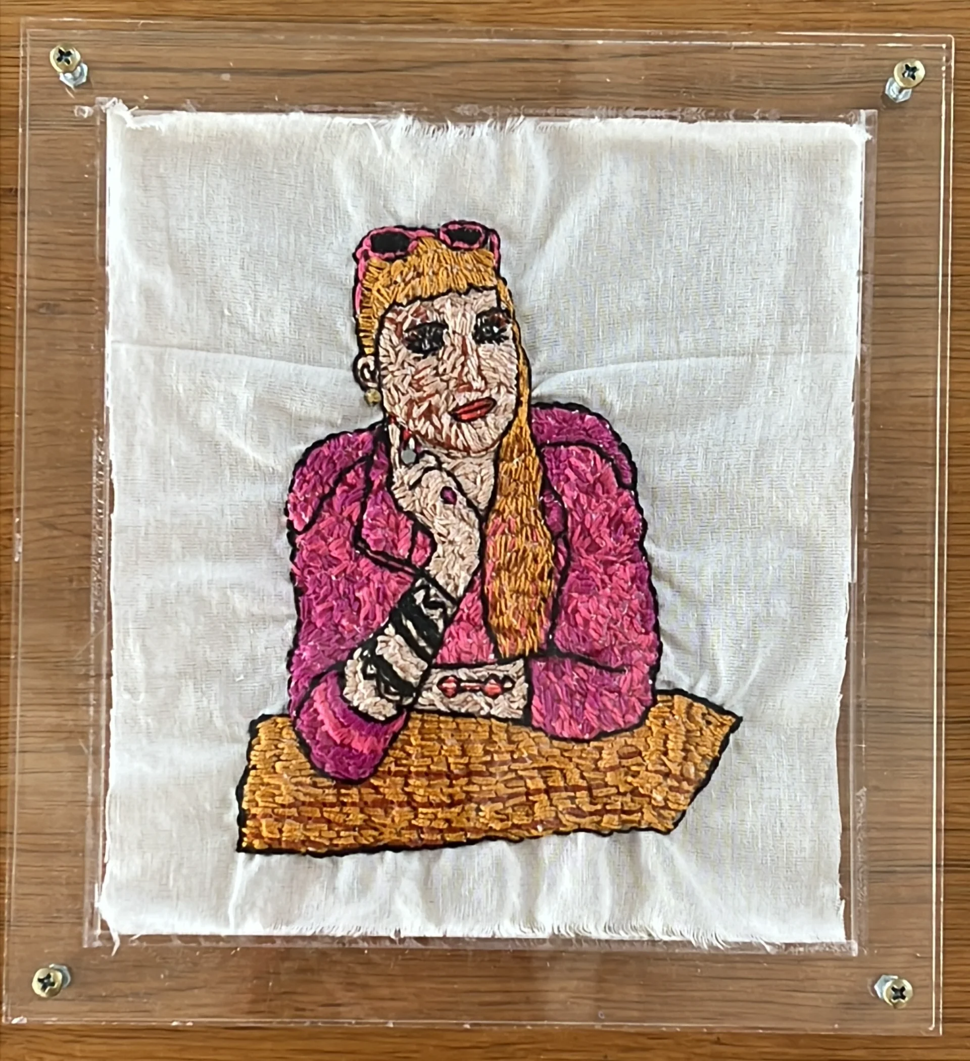 Woman in pink at the bar - Thailand