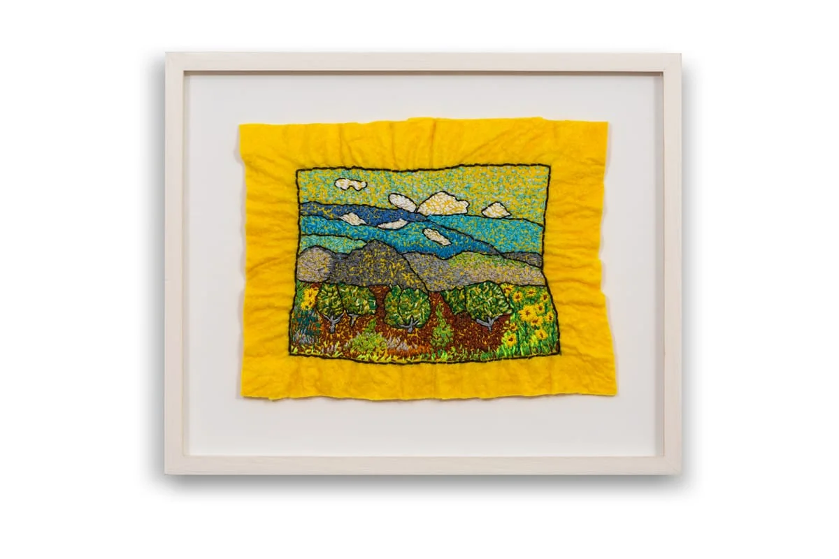 View of the Gilboa Mountains, Jezreel Valley