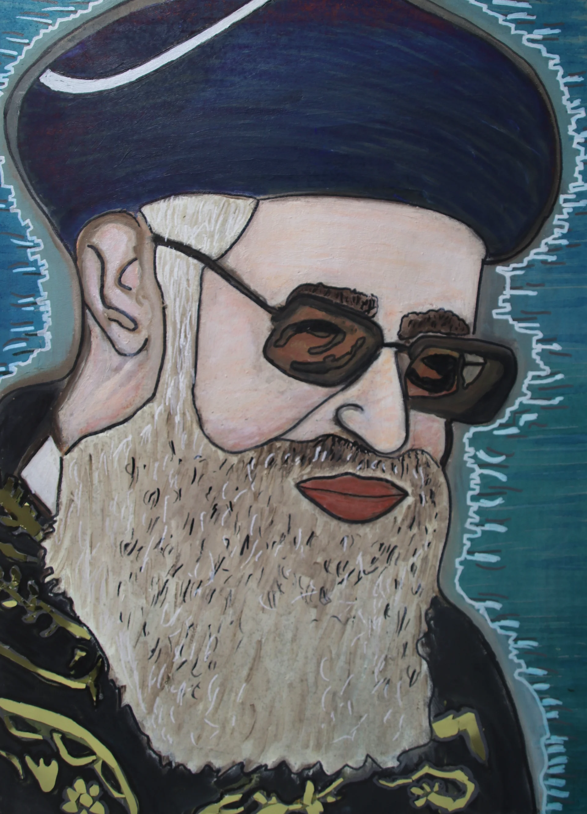 "Maran" (Portrait of Rabbi Ovadia Yosef)