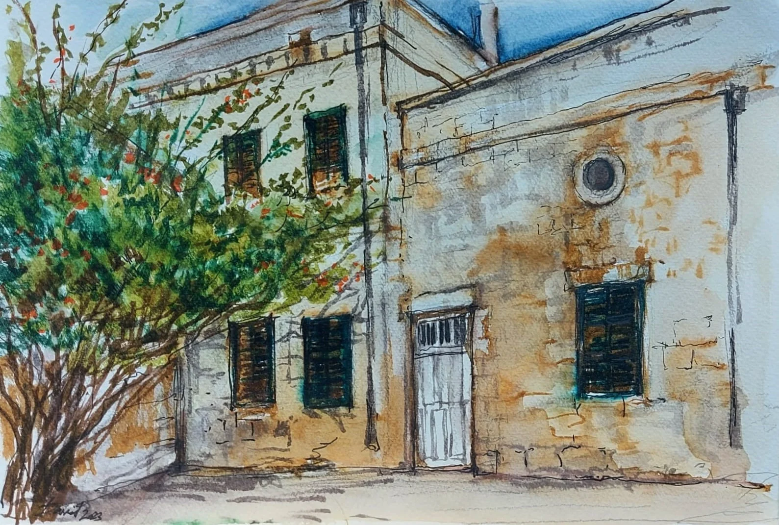 Stone House in the German Colony, Haifa