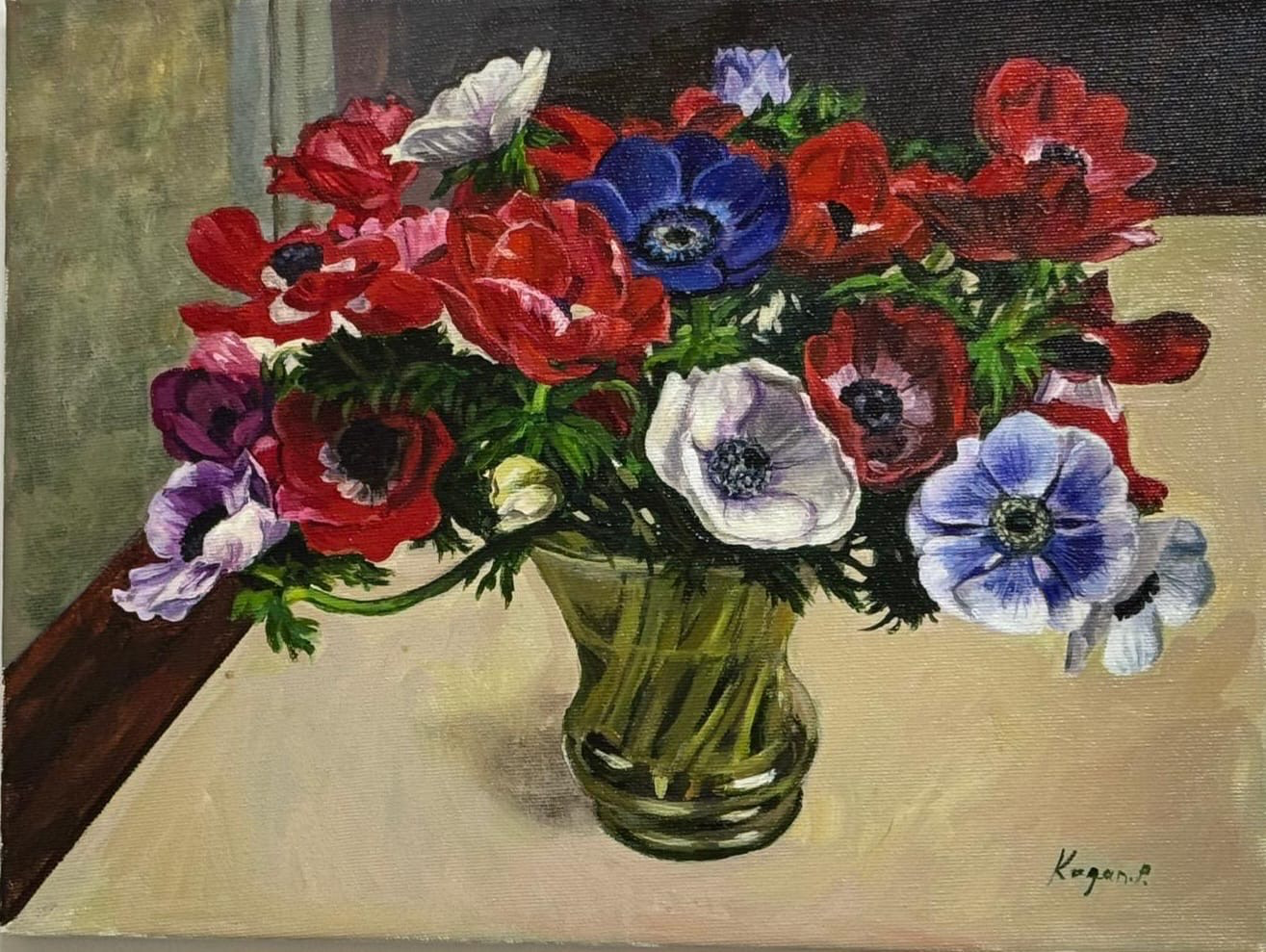 Anemones in Bloom