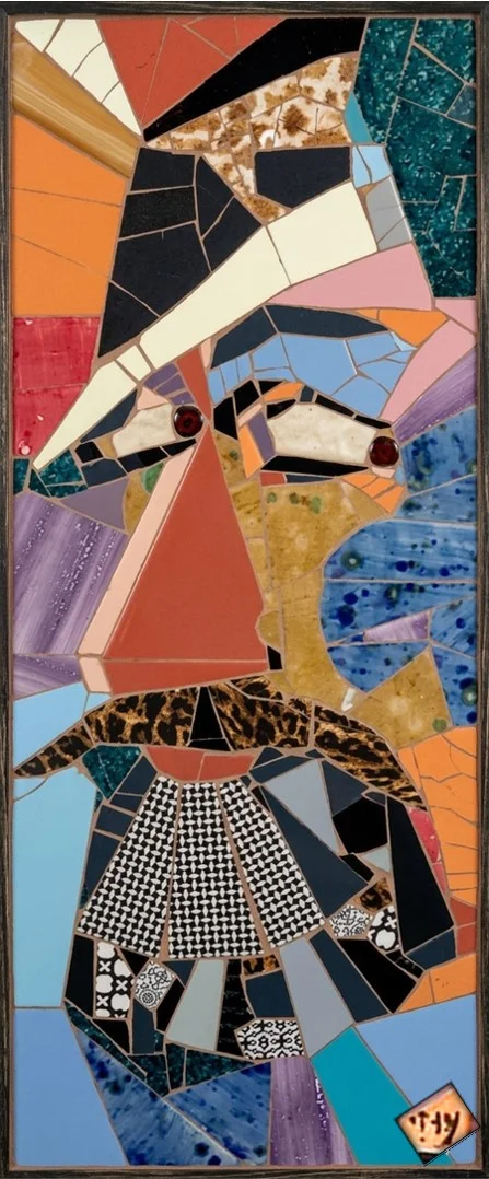 Harlequin in Mosaic