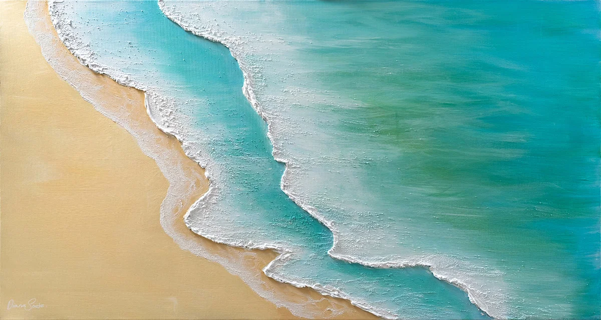Turquoise Shoreline Drift