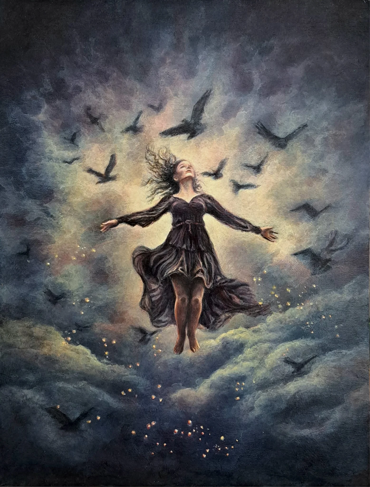 Flock of Birds – Surreal Flight and Freedom