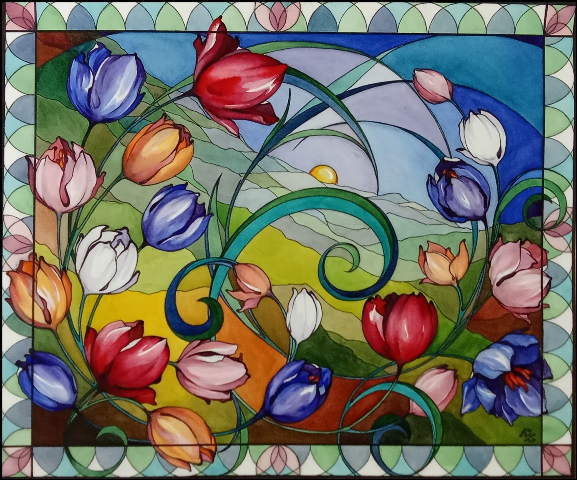 Tulip Song at Dawn
