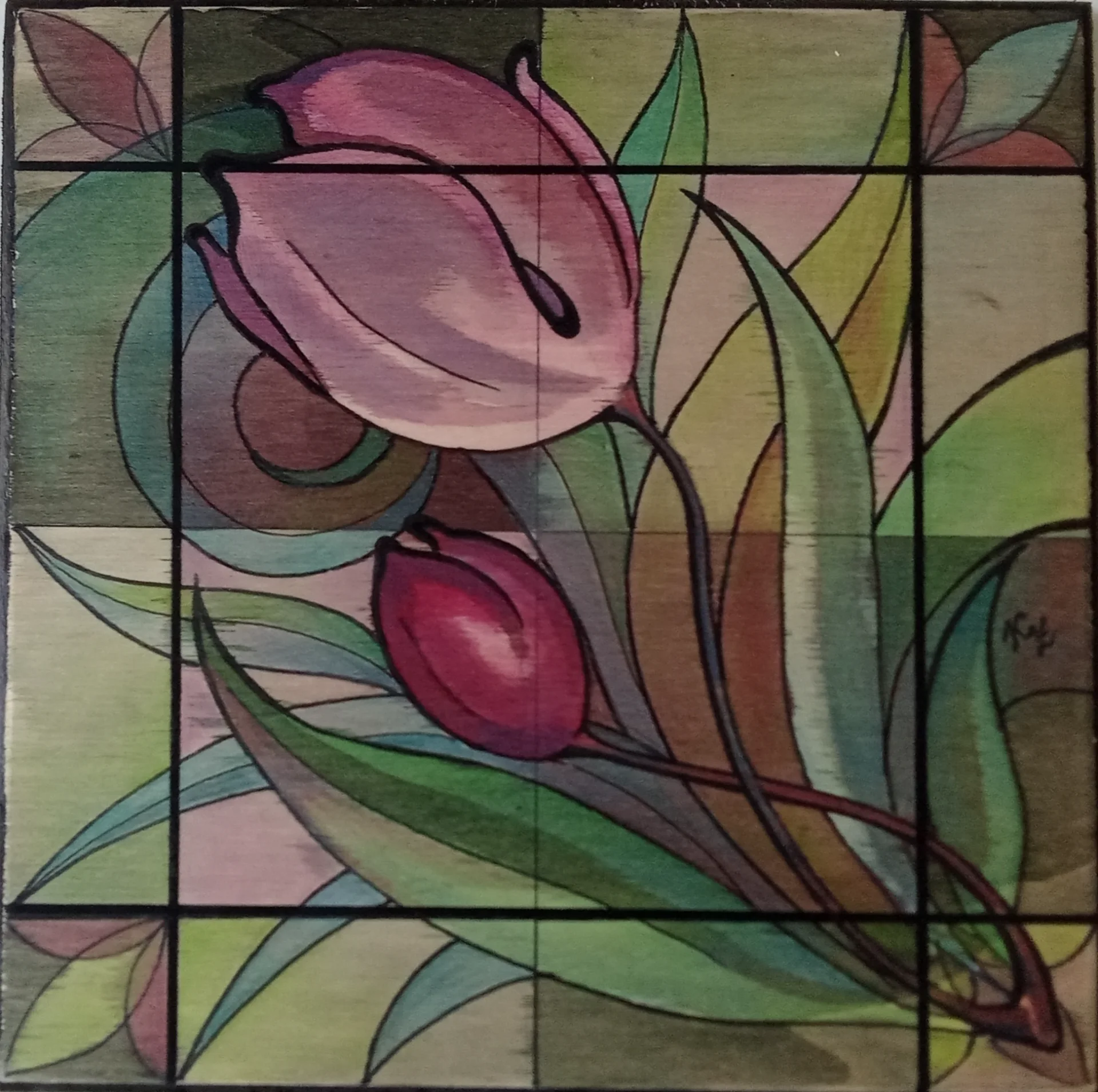 Tulip Window Reverie