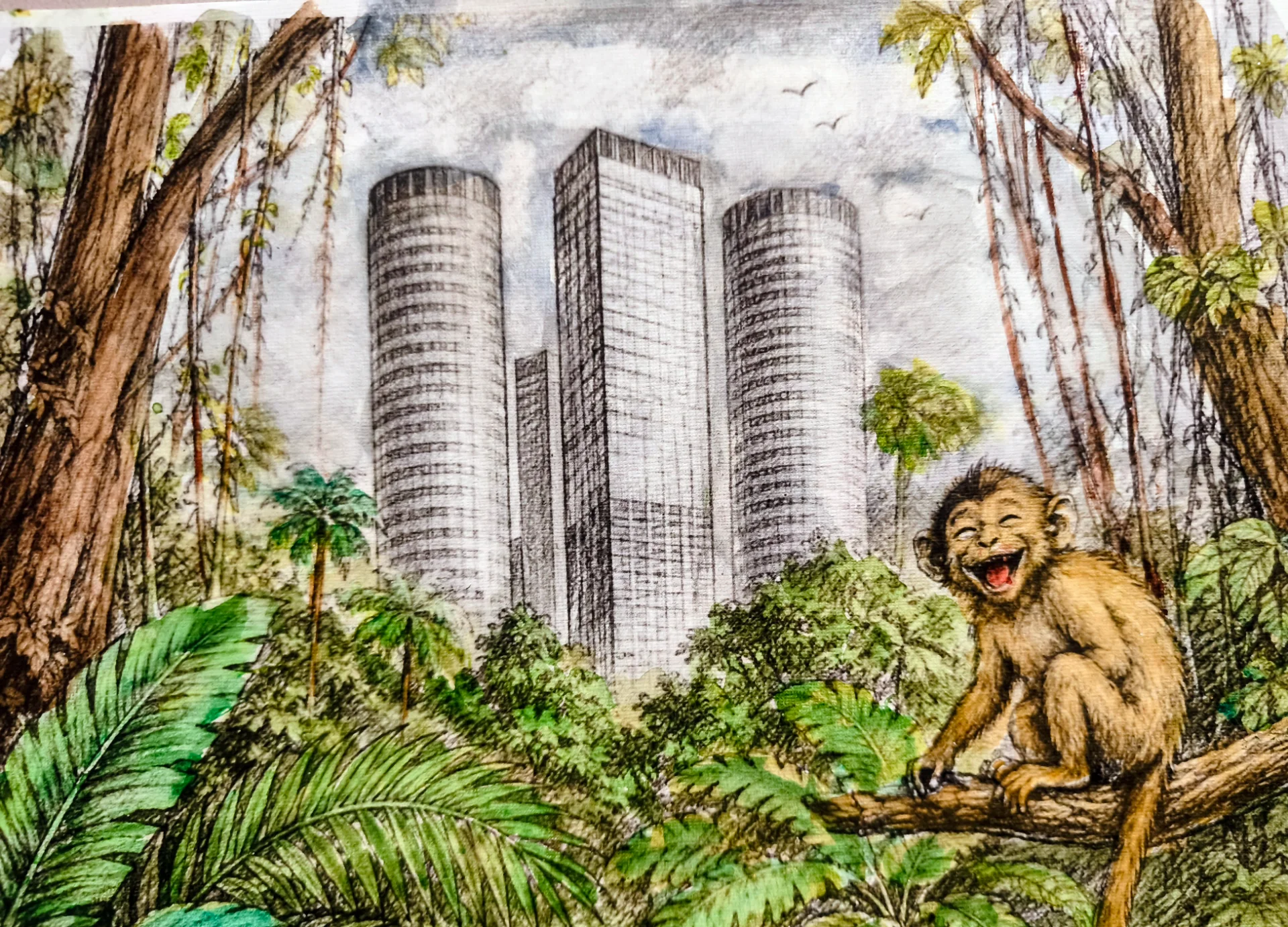 Urban Jungle Laughter