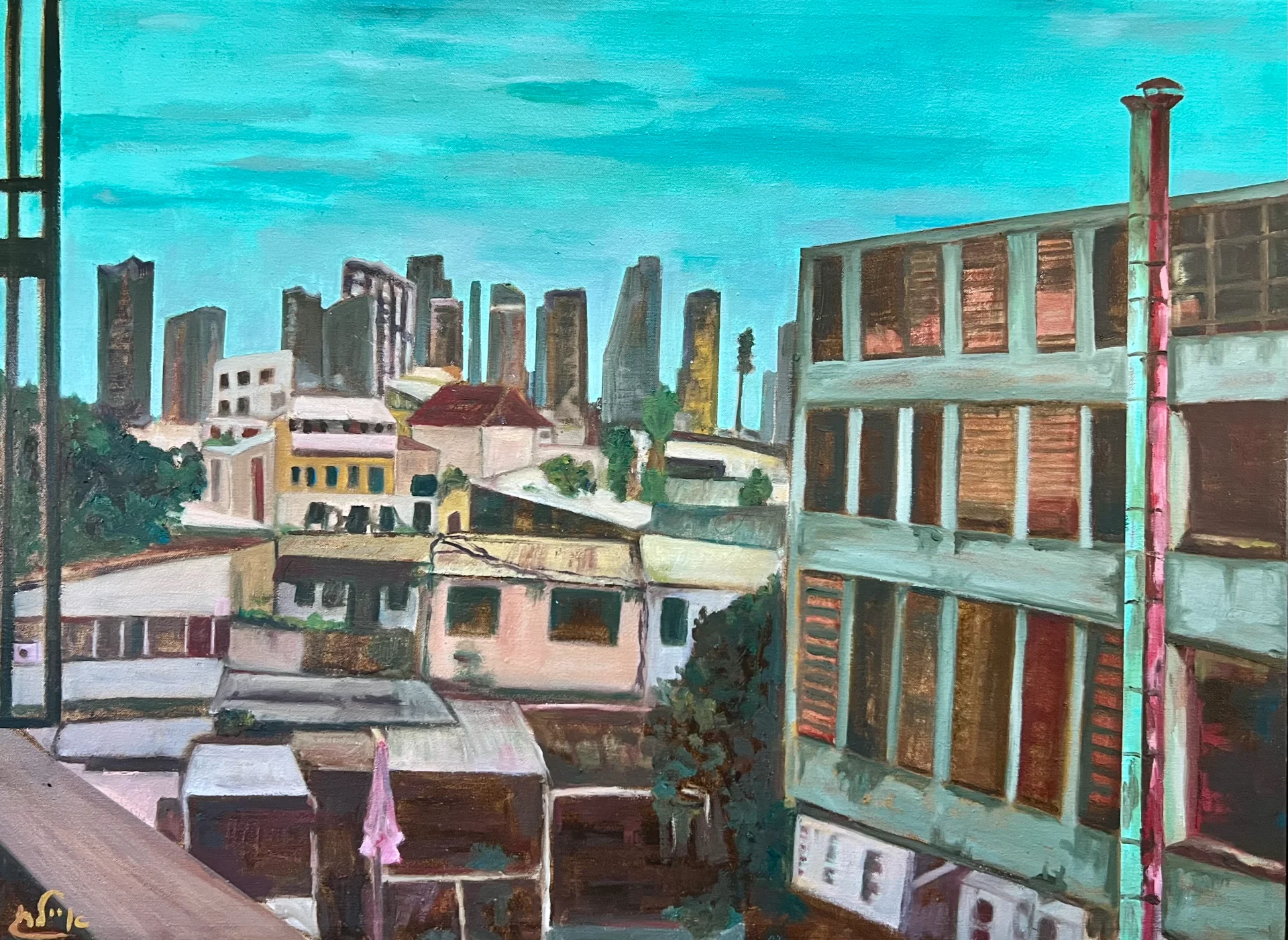 Green Down town Tel Aviv