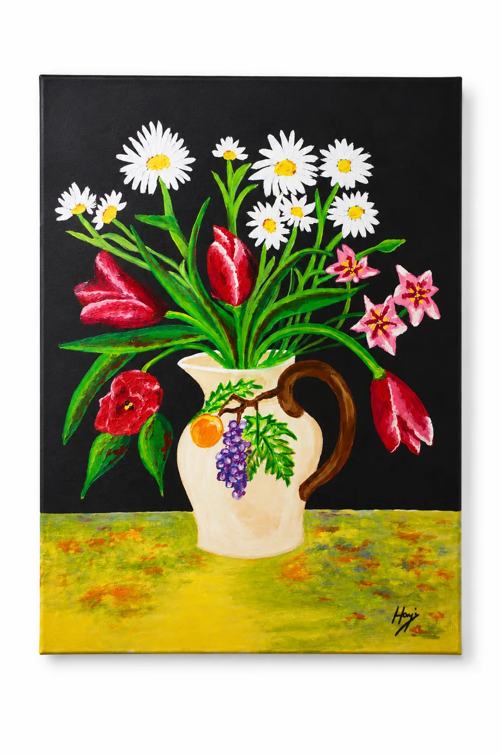 Bouquet Against Midnight