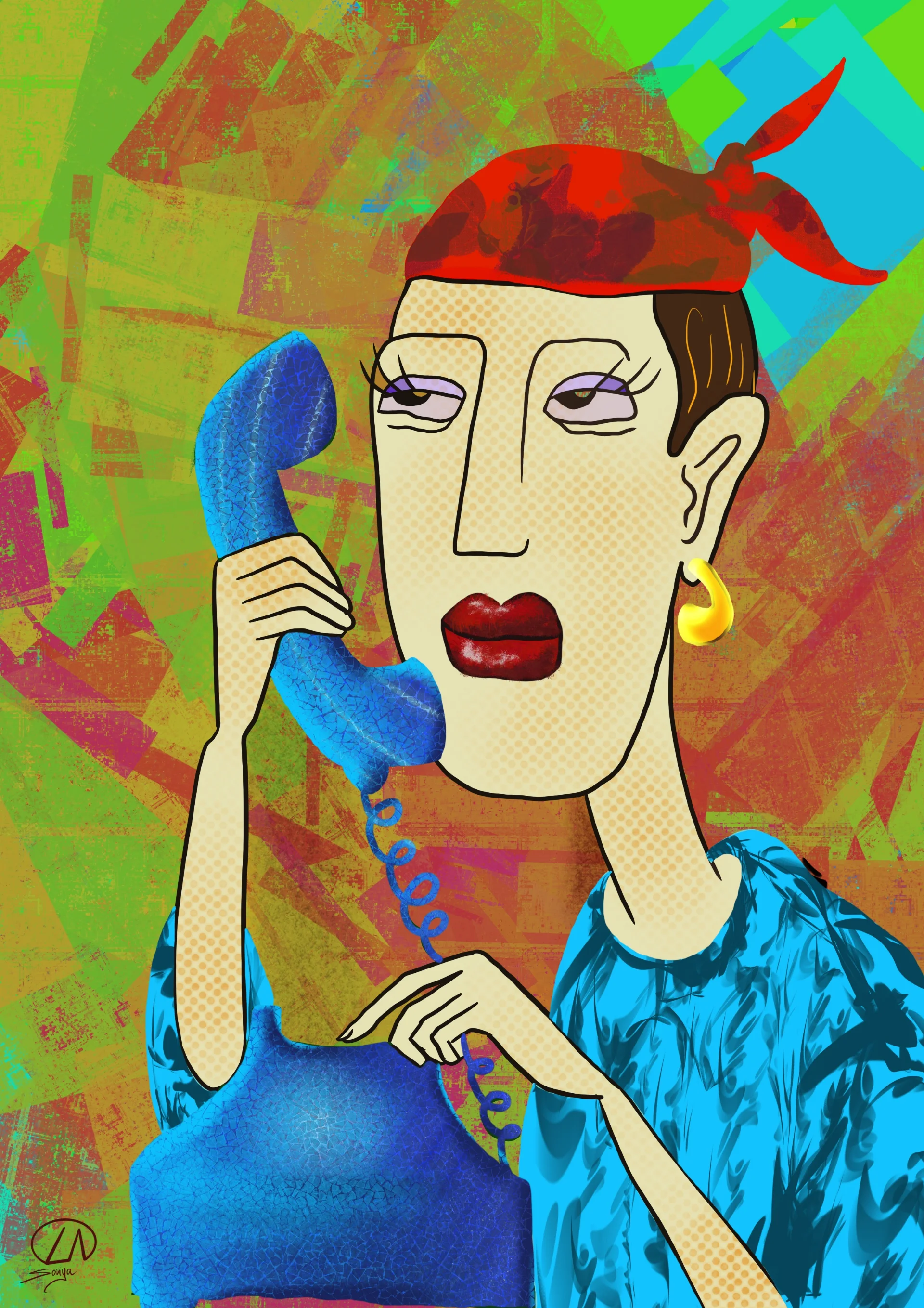 Blue Line Caller
