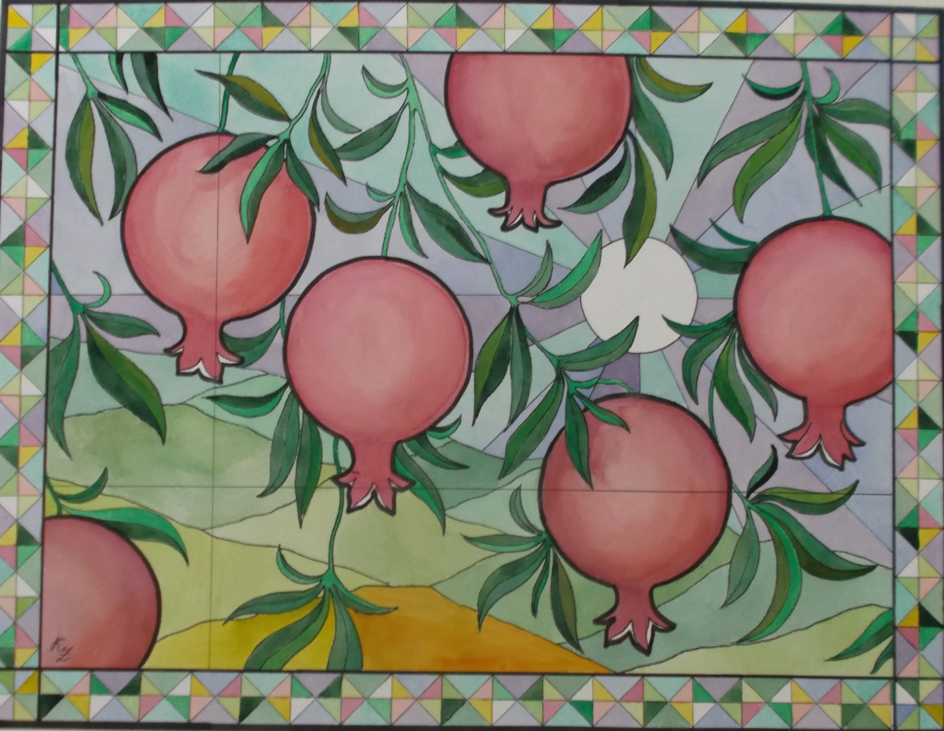 Pomegranate Canopy