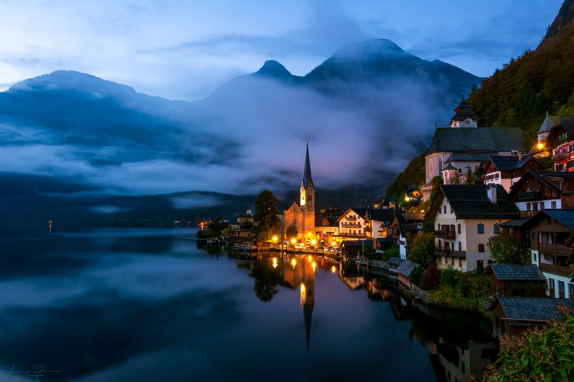 Blue Hour in Hallstatt