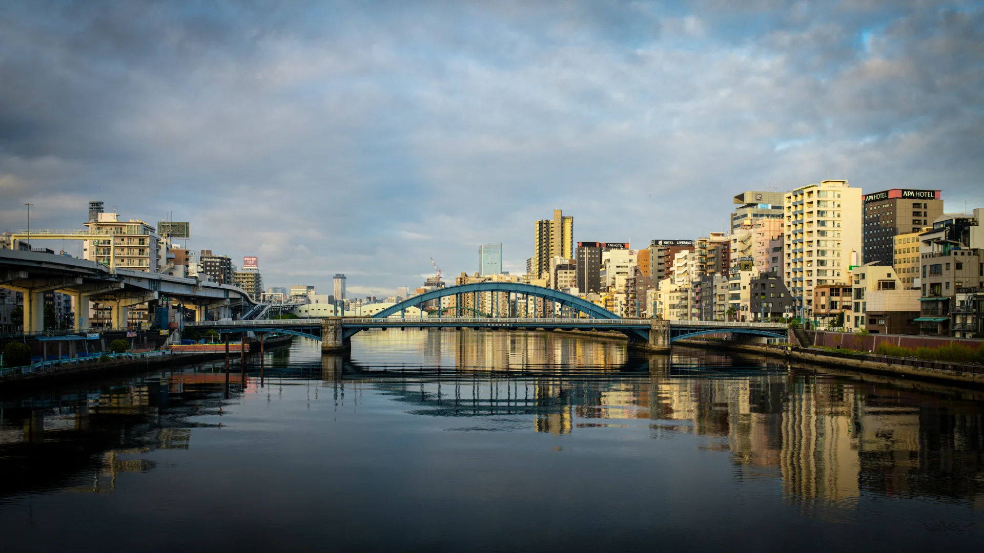 Blue Bridge Morning