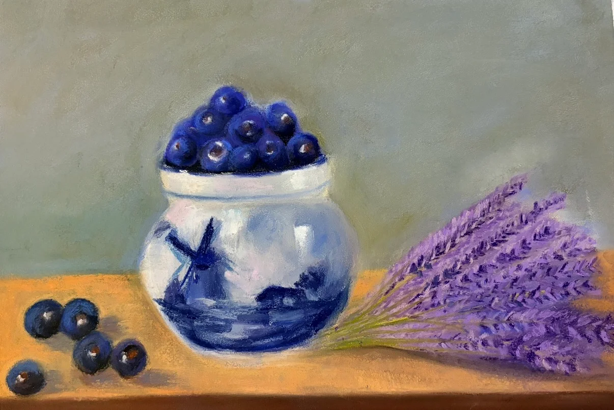 Blueberries and Lavender
