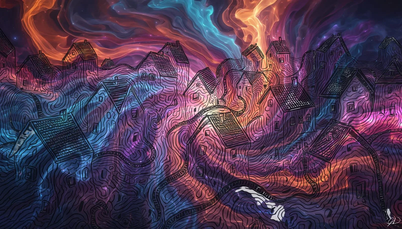 Embers Above the Village