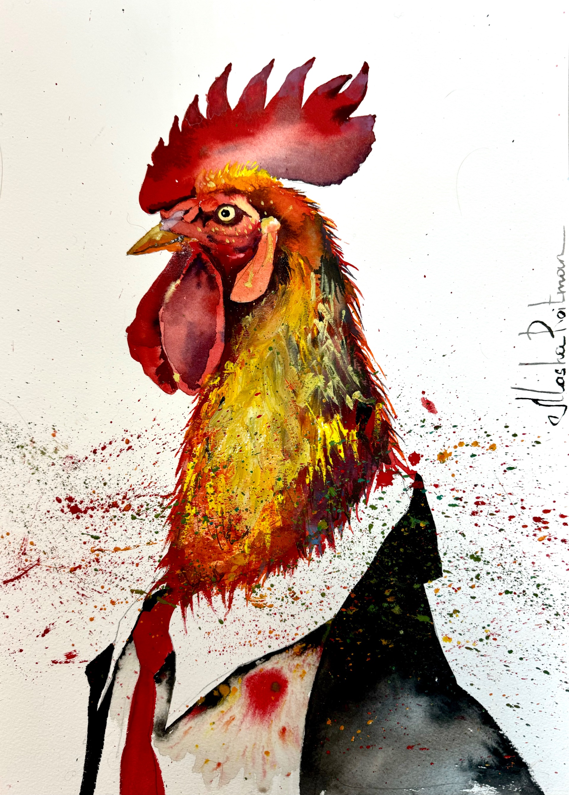 Crimson Rooster