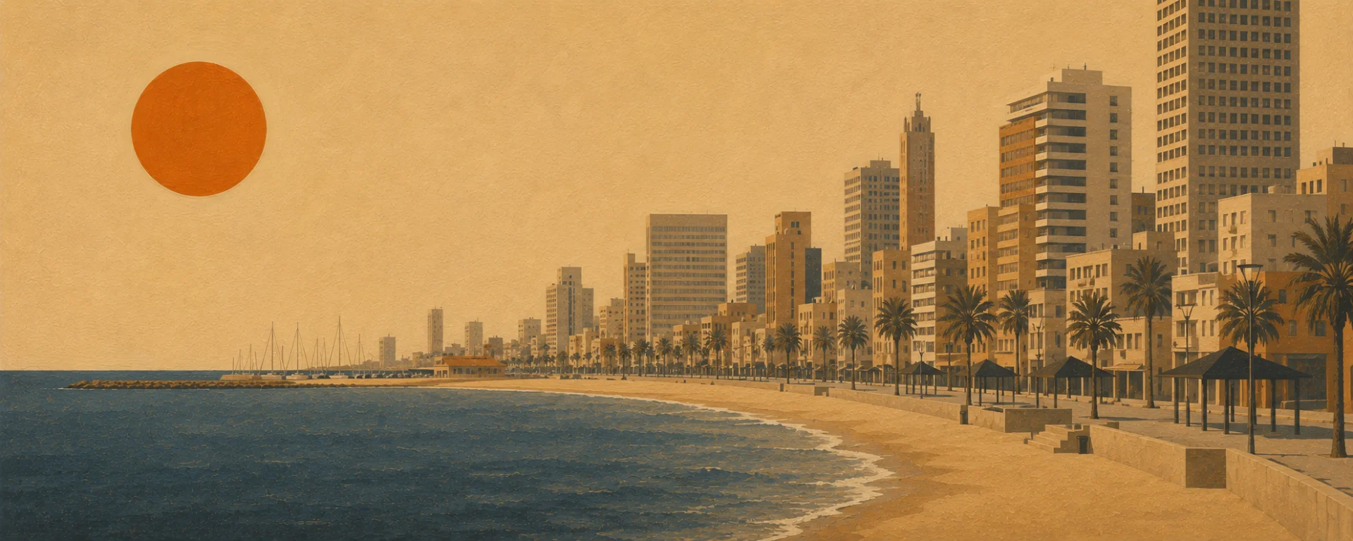 Amber Coastline Reverie