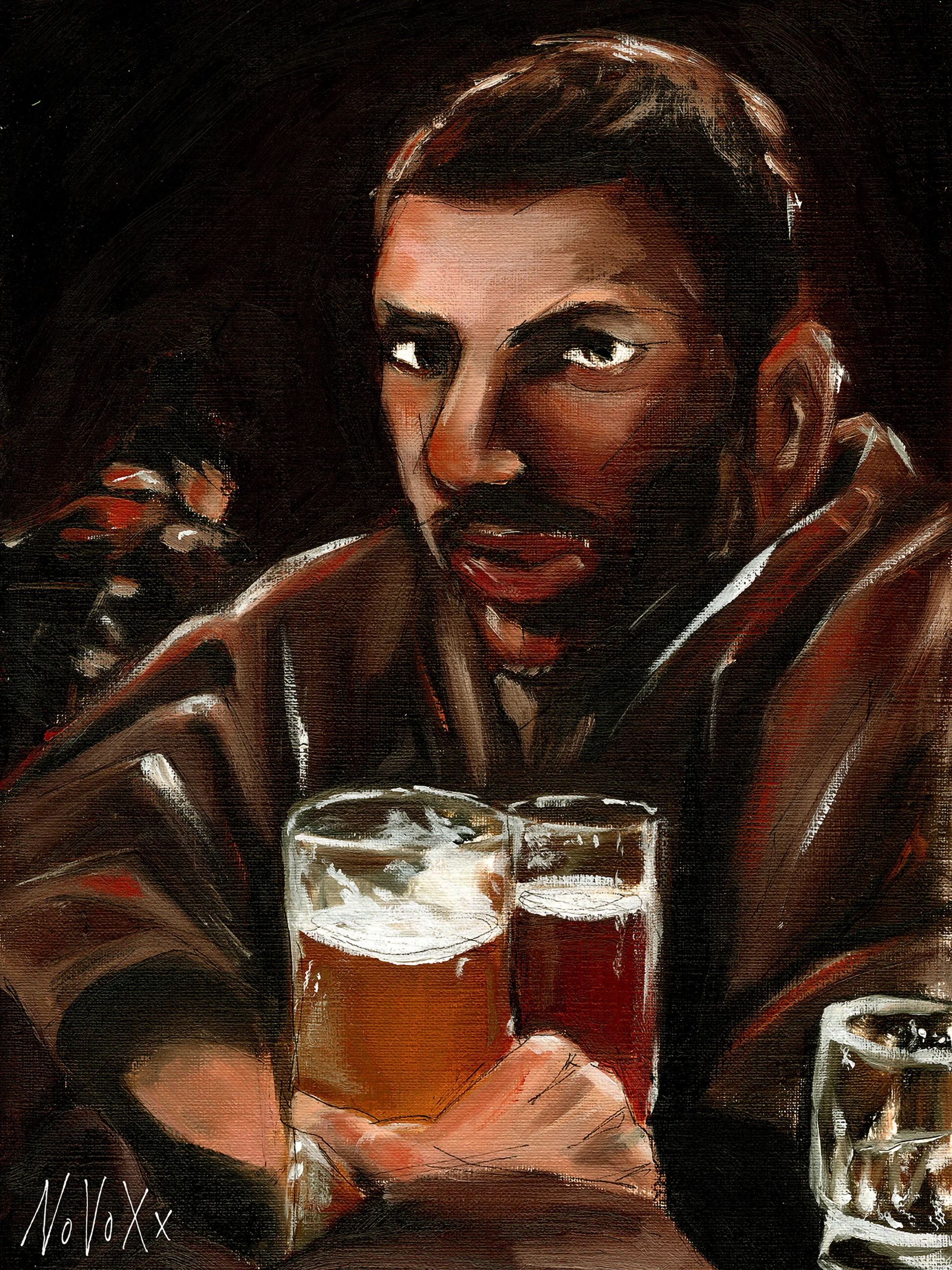 Having A Beer