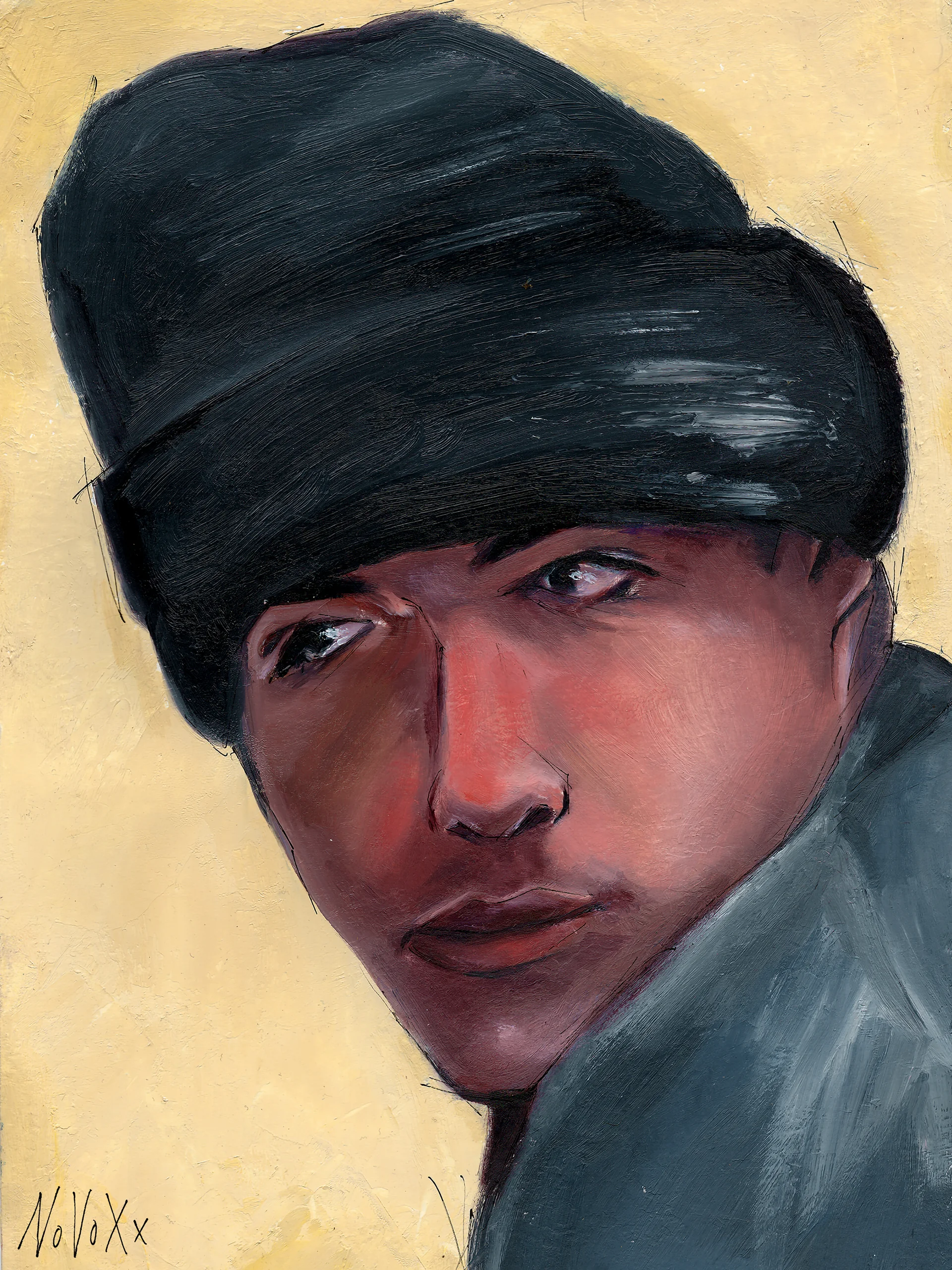 A Dude Wearing A Beanie