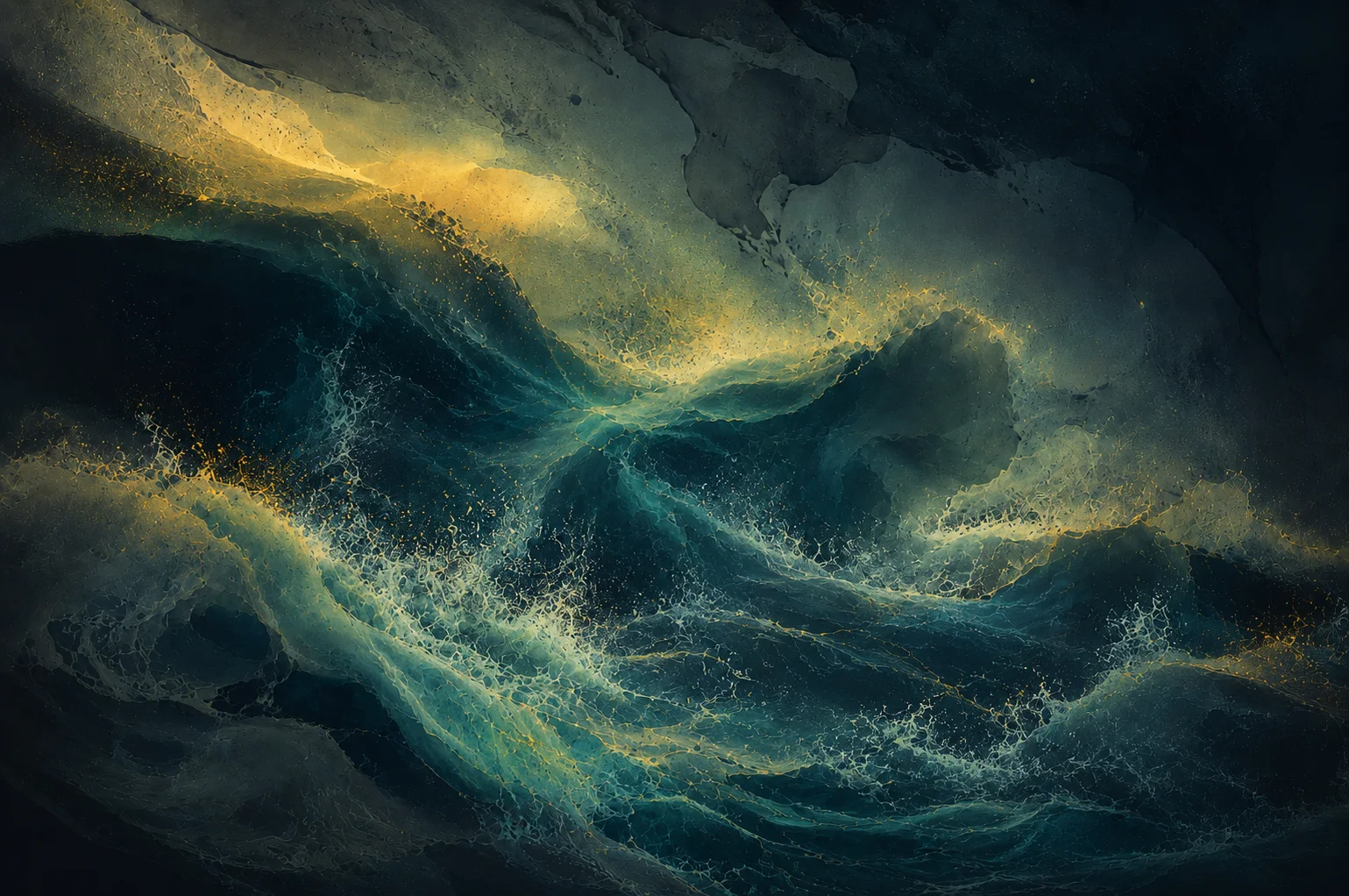 Luminous Tidal Veil