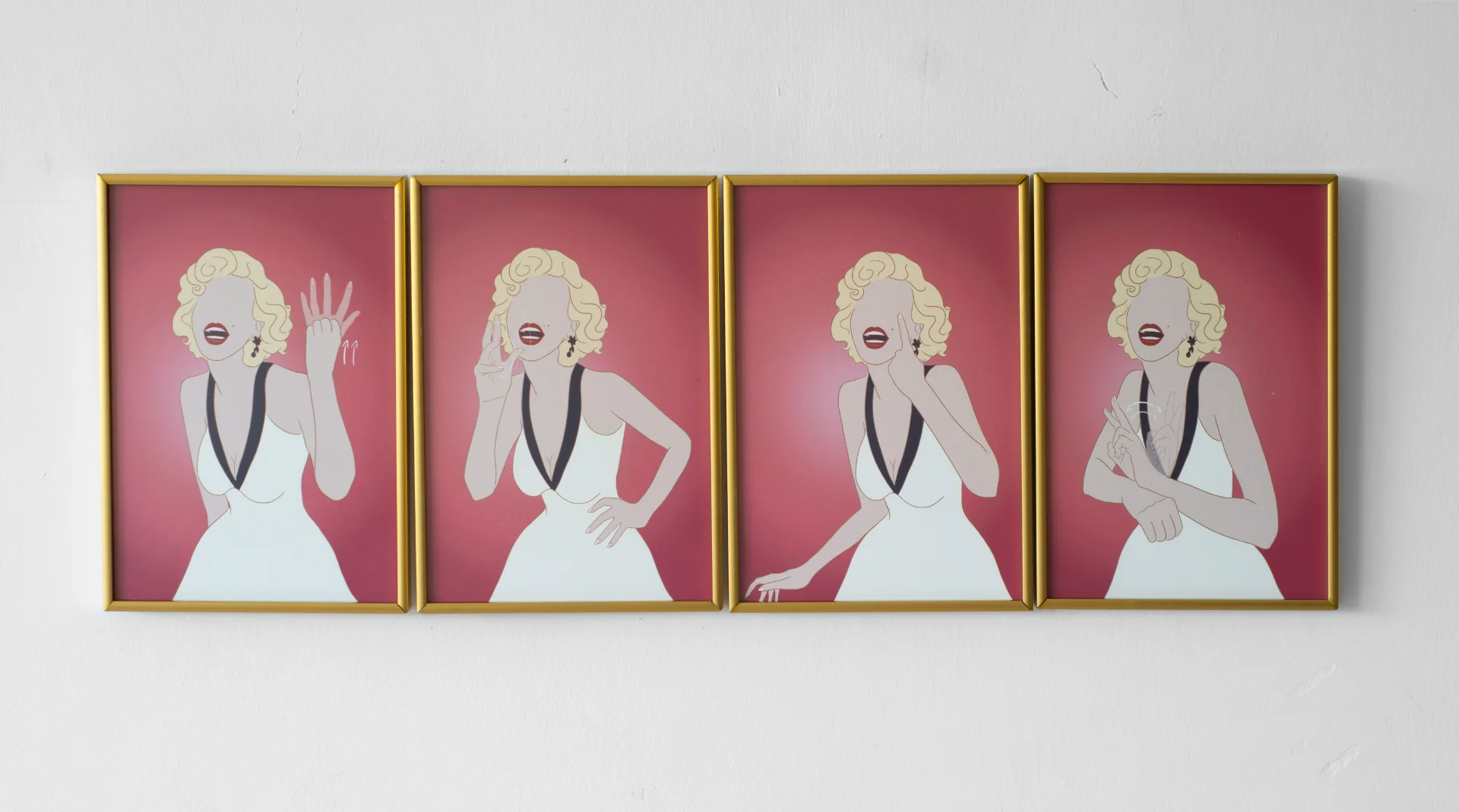 Marilyn in Four Gestures
