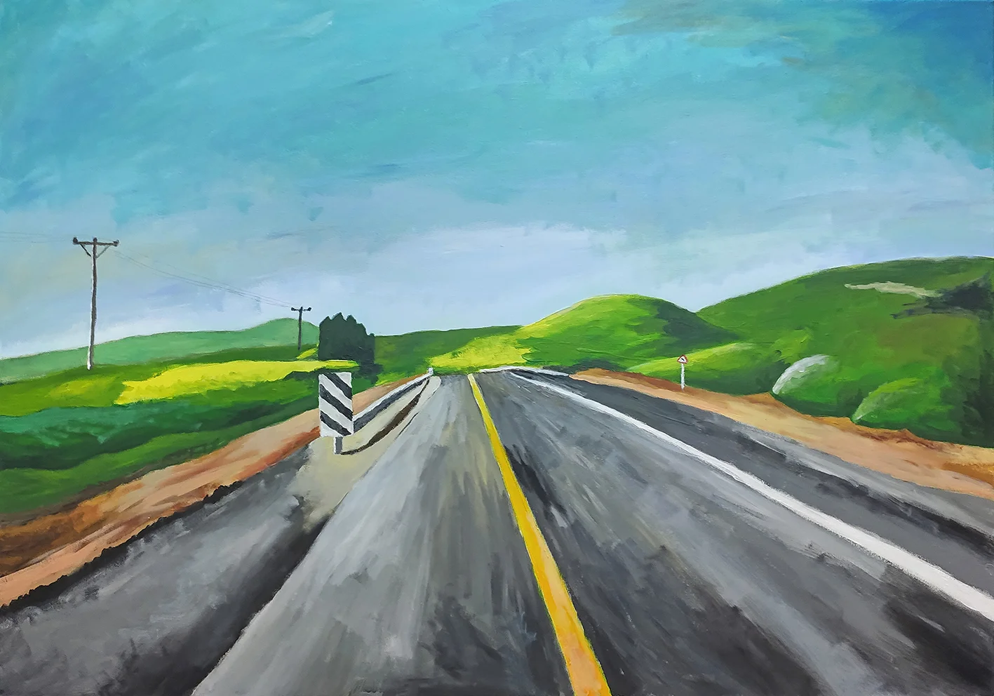 Road Through Green Hills