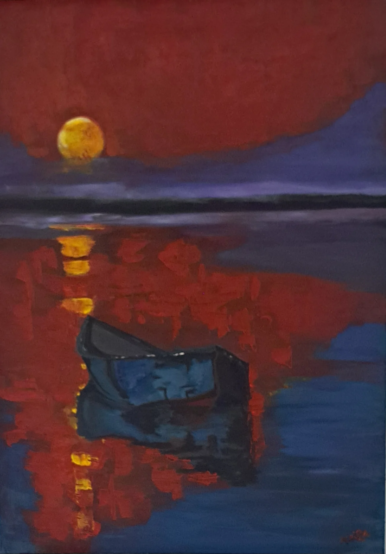 Crimson Moon Crossing