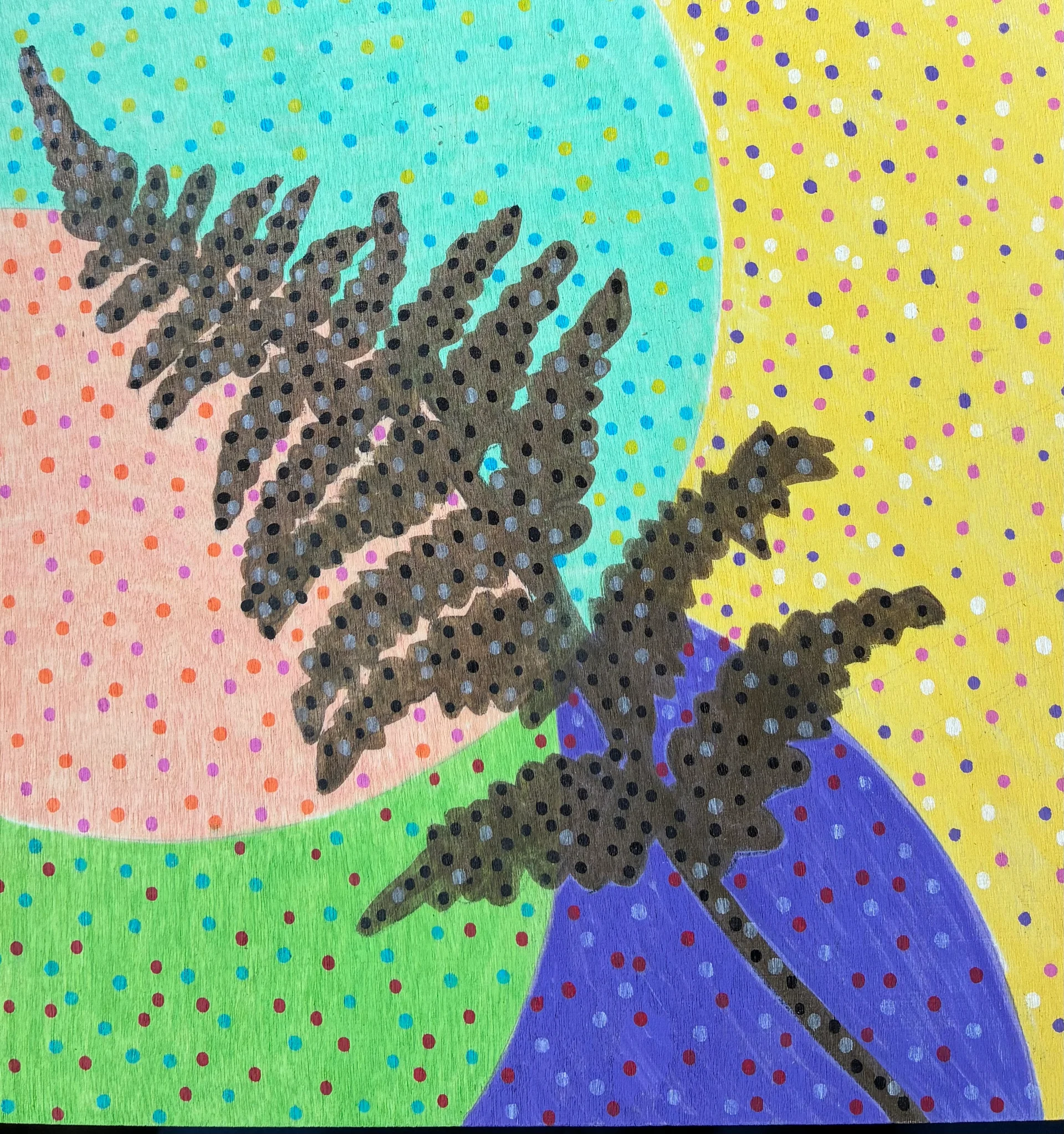 Fern in Confetti Light