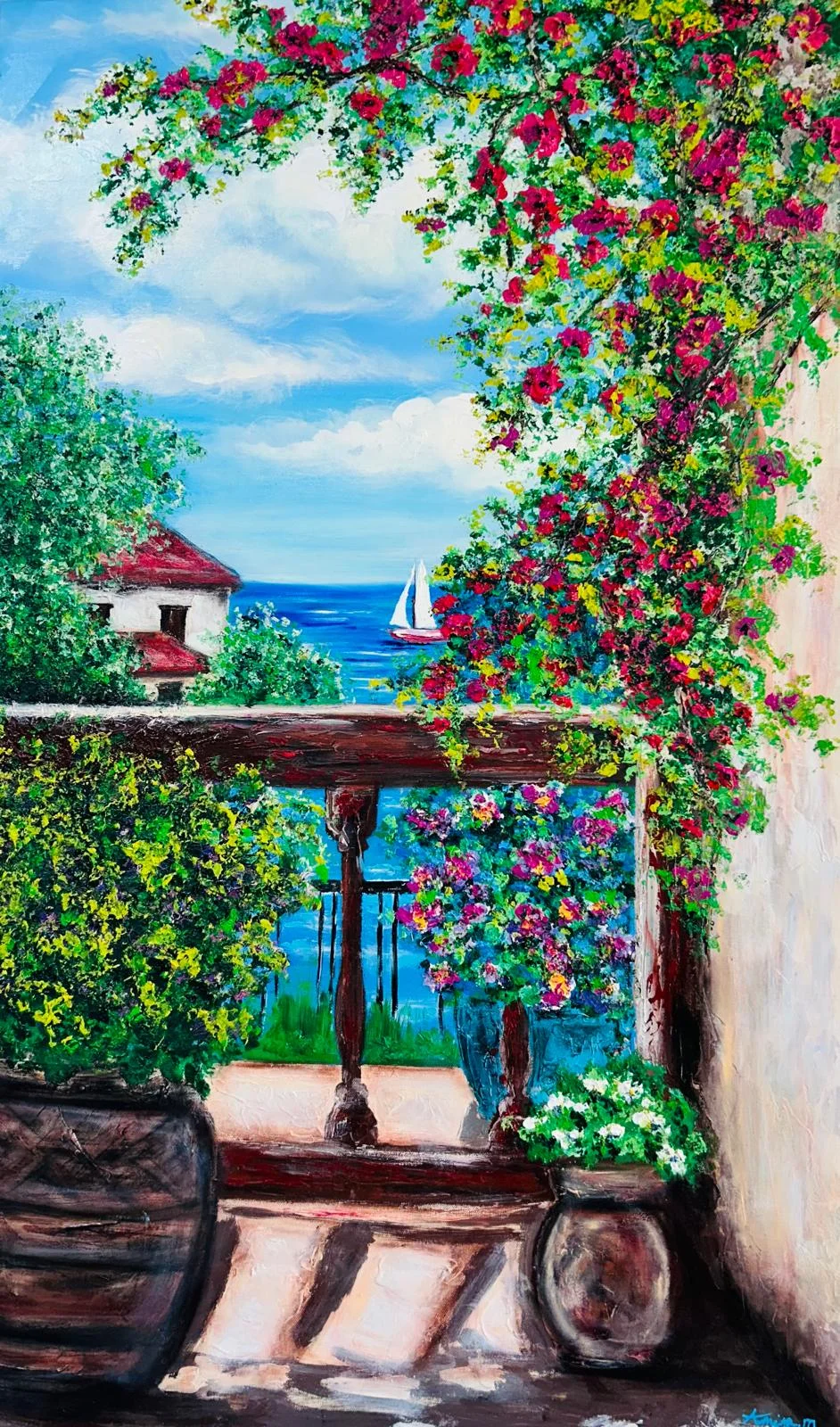 Balcony on the Mediterranean