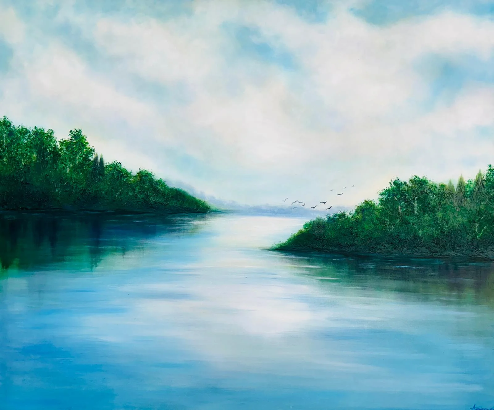 Where the Sky Meets the Water