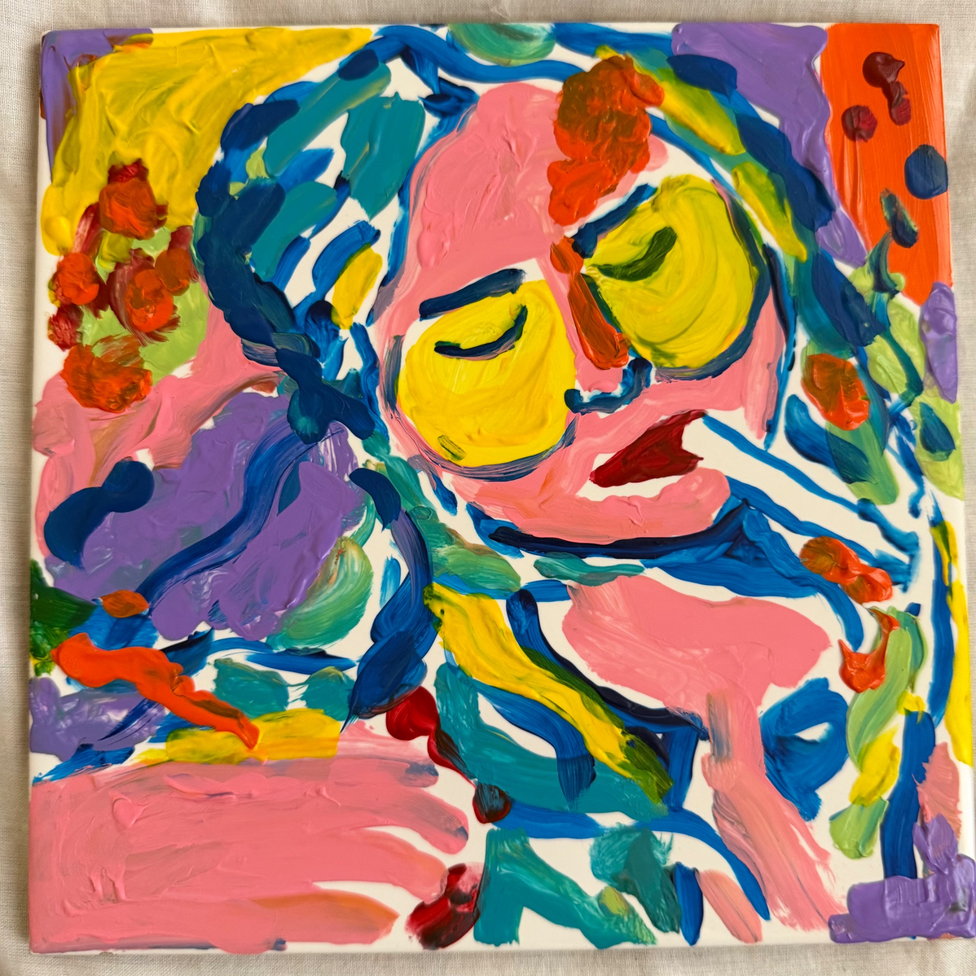 Through Yellow Lenses | Korin Abisdris | Paintings | Under 1000